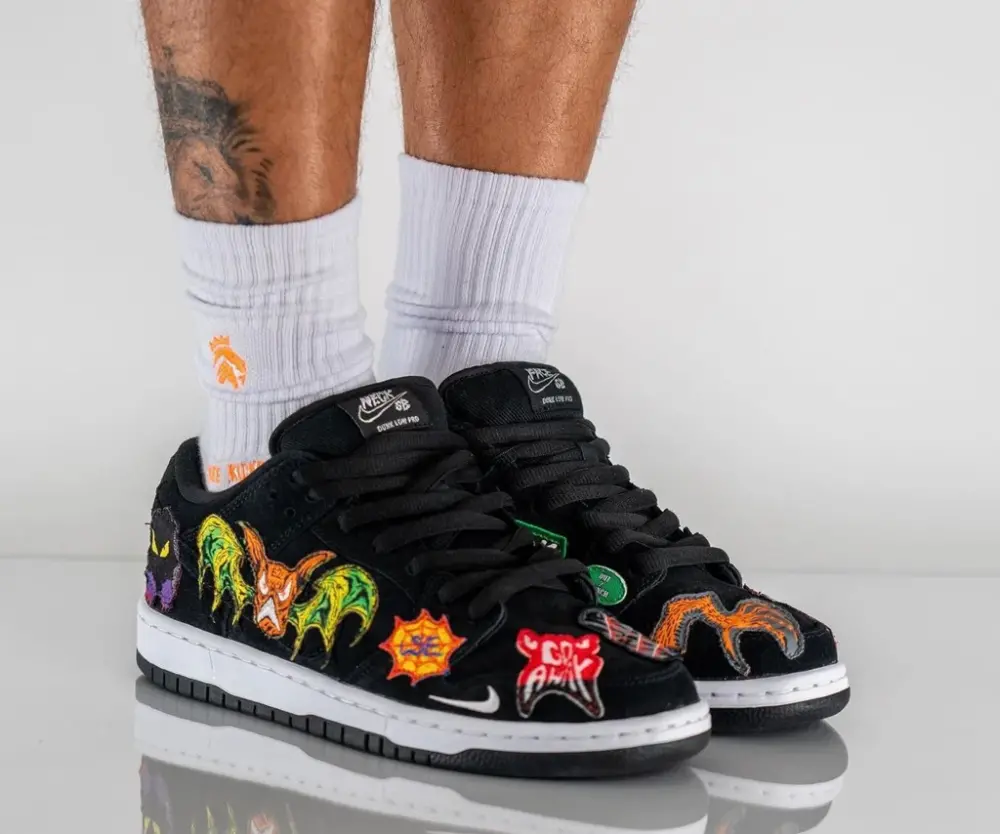 Giày Nike SB Dunk Low 'Neckface' DQ4488-001 - Ảnh 3