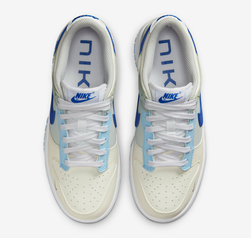 Giày Nike Dunk Low 'Ivory Hyper Royal' FB1843-141 - Ảnh 9