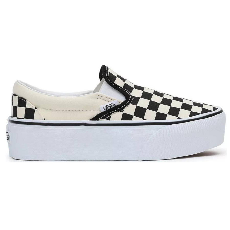 Giày Vans Classic Slip on Stackform 'Checkerboard' VN0A7Q5RTYQ