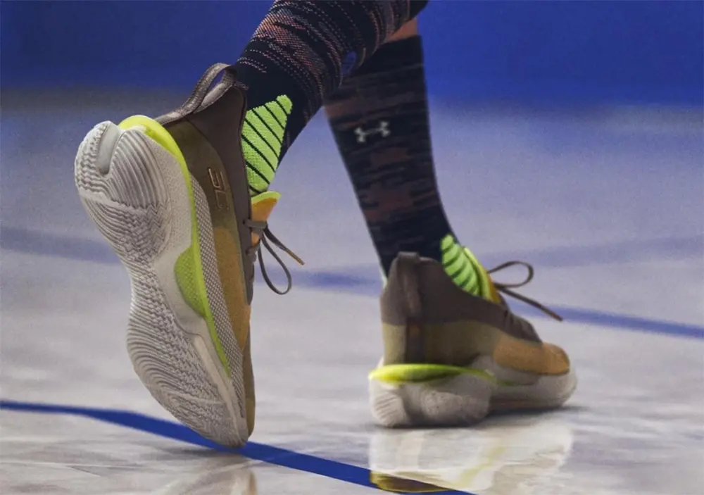 Giày Under Armour Curry 7 'Zeppelin Yellow' 3021258-701 - Ảnh 3