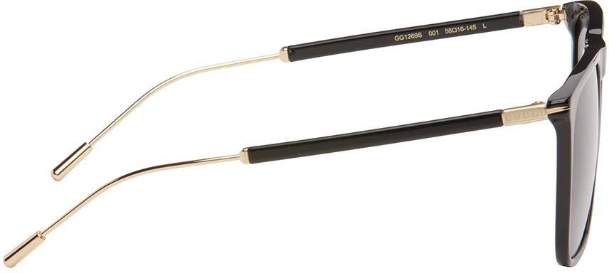 Kính Gucci Square Sunglasses 'Black Gold' GG1269S-001 - Ảnh 2