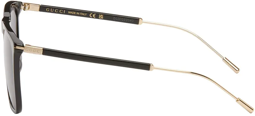 Kính Gucci Square Sunglasses 'Black Gold' GG1269S-001 - Ảnh 3