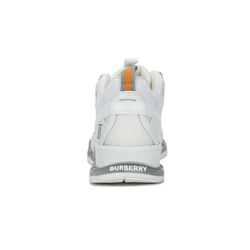Alternative view of Giày Burberry Nylon and Leather Union White 80210111