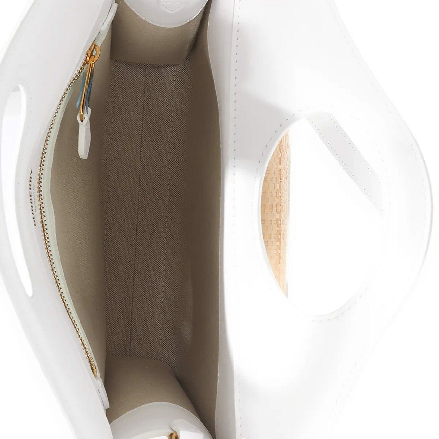 Túi Burberry Mini Two-tone Canvas Pocket Bag 'Natural' 8030256 - Ảnh 6