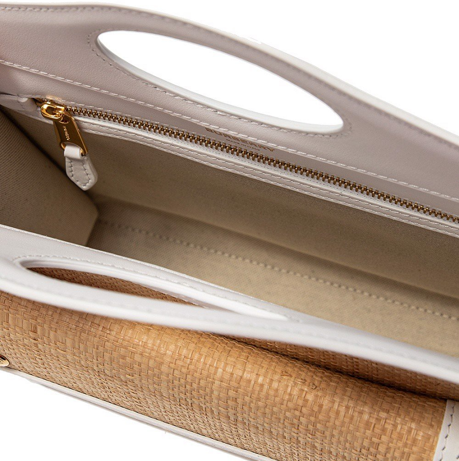 Túi Burberry Mini Two-tone Canvas Pocket Bag 'Natural' 8030256 - Ảnh 3