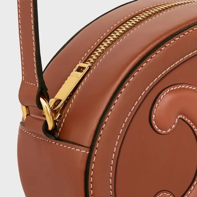 Túi Celine CROSSBODY OVAL PURSE in Smooth Calfskin 10I703DPQ-04LU - Ảnh 4
