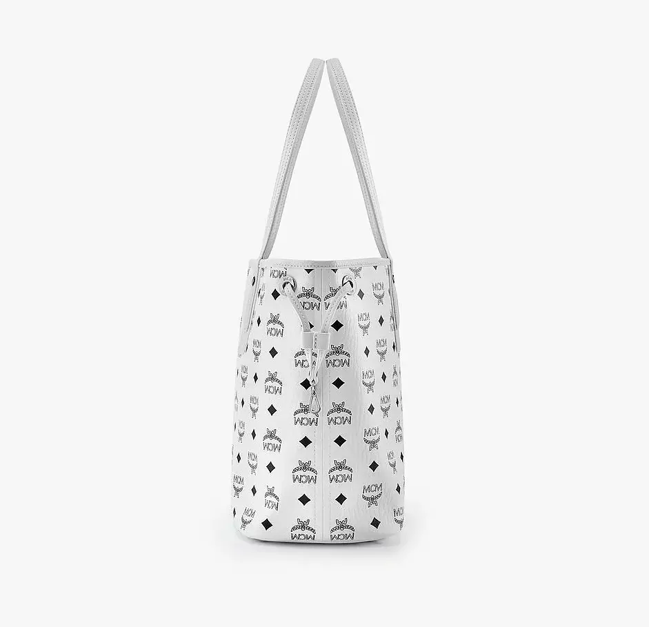Túi MCM Reversible Liz Shopper in Visetos MWPAAVI02WT001 - Ảnh 4
