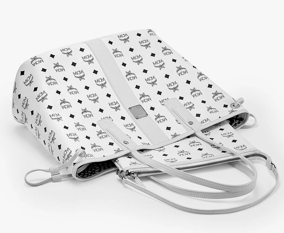 Túi MCM Reversible Liz Shopper in Visetos MWPAAVI02WT001 - Ảnh 3