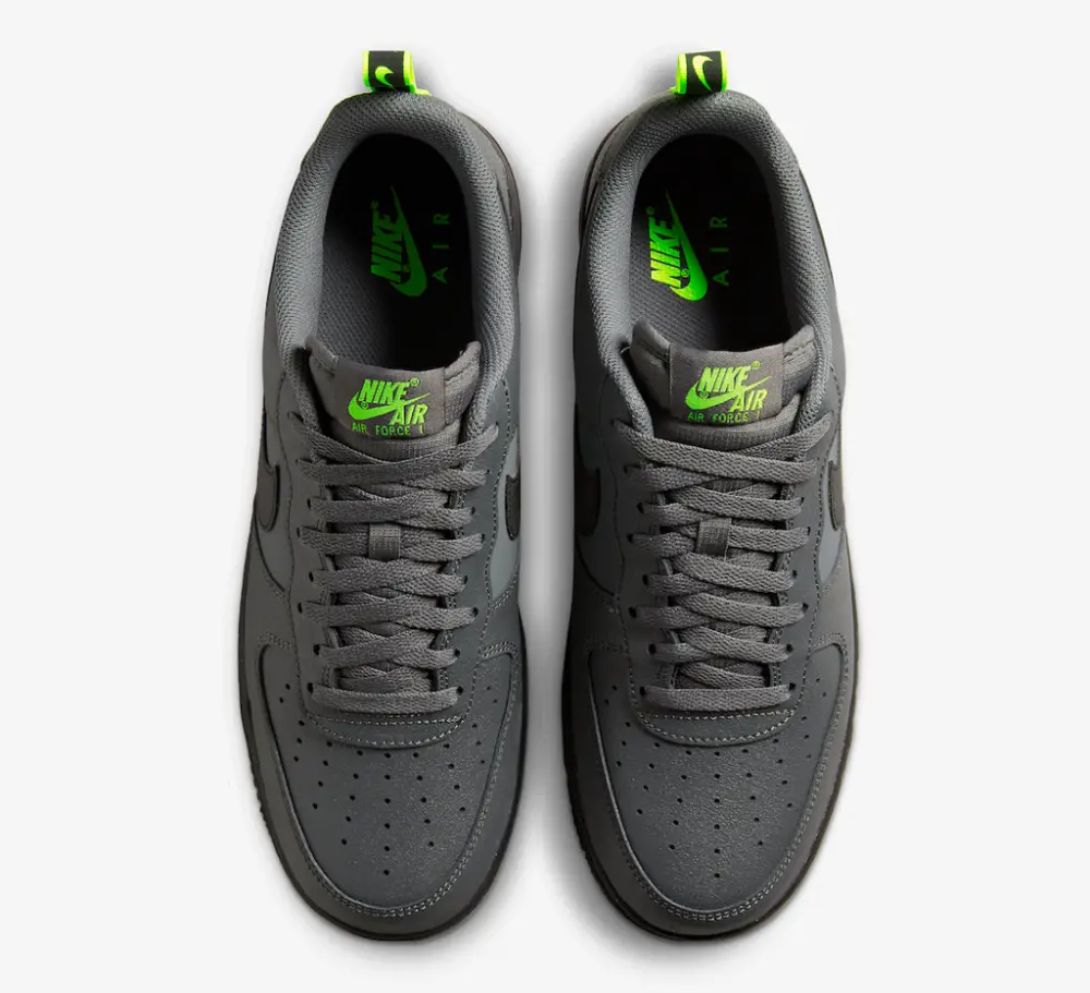 Giày Nike Air Force 1 '07 'Iron Grey Volt Black' DZ4510-001 - Ảnh 4