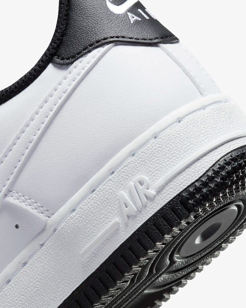 Giày Nike Air Force 1 Older Kids' Shoes 'Black White' DV1331-100 - Ảnh 4