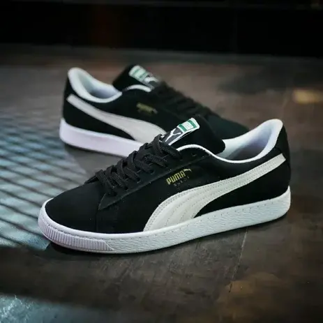 Giày Puma Suede S 'Black White' 356414-03 - Ảnh 4