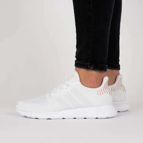 Giày Adidas Wmns Swift Run 'Triple White' B37719 - Ảnh 3