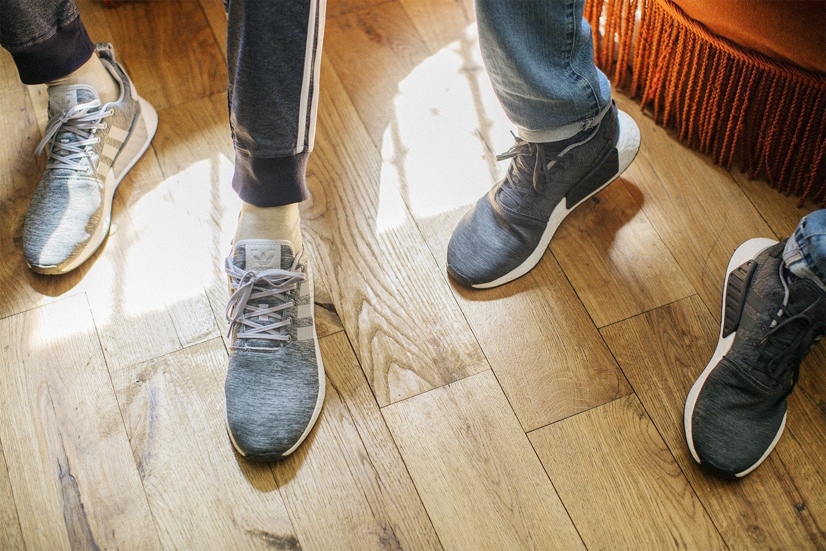 Giày Sneakersnstuff x adidas NMD_R2 "Grey Melange" BY2790 - Ảnh 3