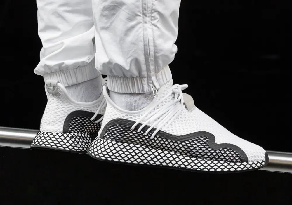 Giày Adidas Deerupt S 'White Black' BD7874 - Ảnh 7