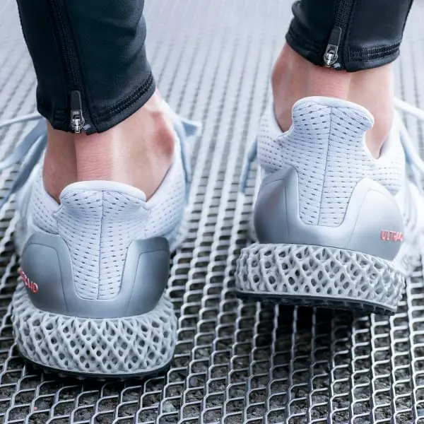 Giày Adidas NASA x Ultra 4D 'Halo Silver' FX7753 - Ảnh 4
