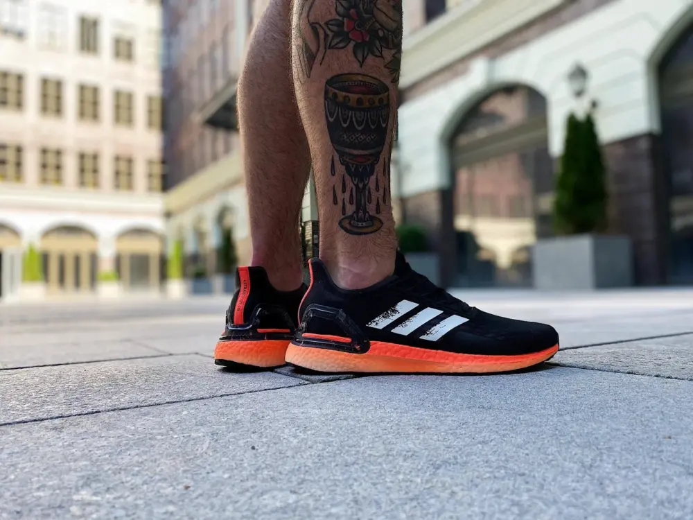 Giày Adidas UltraBoost PB 'Black Signal Coral' EG0427 - Ảnh 4