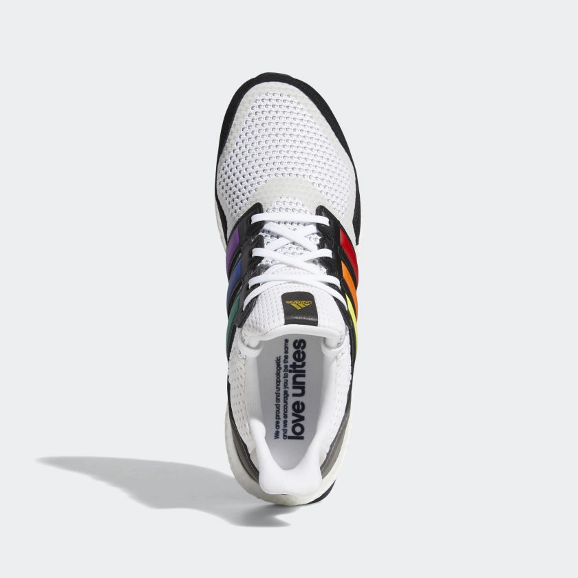 Giày Adidas Ultraboost S&L Pride 'White Core Black' FY5347 - Ảnh 6