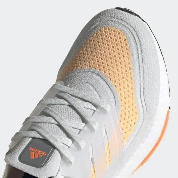 Giày Adidas Wmns UltraBoost 21 'White Acid Orange' FY0400 - Ảnh 7