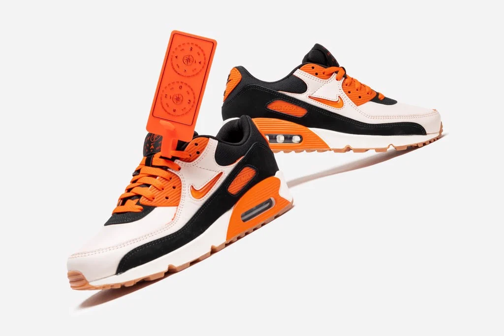 Giày Nike Air Max 90 'Home & Away Safety Orange' CJ0611-100 - Ảnh 2