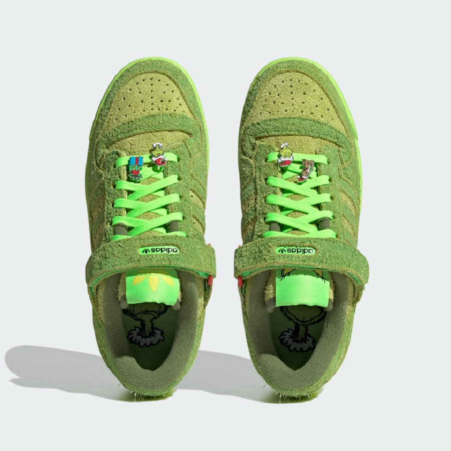 Giày Adidas Forum Low 'The Grinch' ID4315 - Ảnh 4