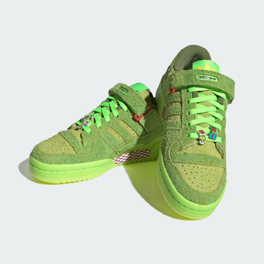 Giày Adidas Forum Low 'The Grinch' ID4315 - Ảnh 3
