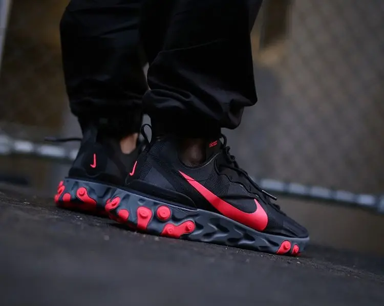 Giày Nike React React Element 55 'Solar Red' BQ6166-002 - Ảnh 4