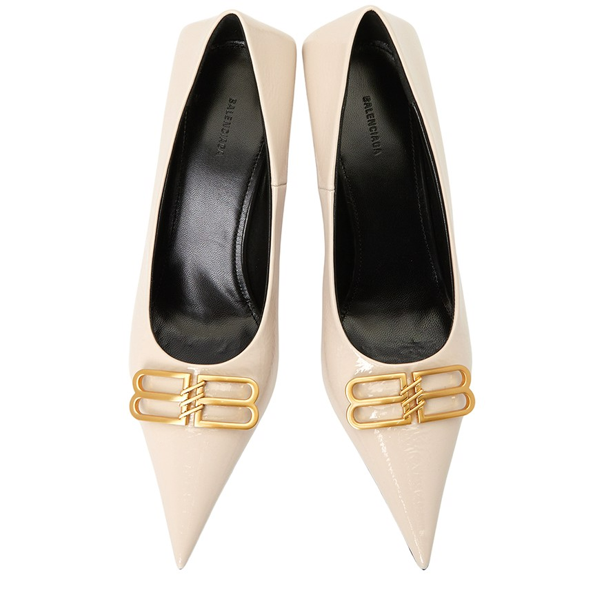 Giày Balenciaga Square Knife BB Pumps 'Beige' 719819-WBDU1-2080 - Ảnh 8