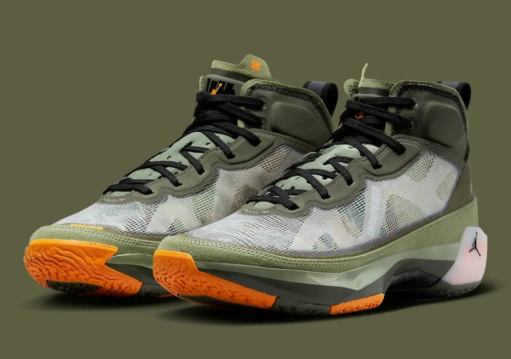 Giày Nike Air Jordan 37 x Undefeated SP 'Flight Jacket' DV6255-300 - Ảnh 4