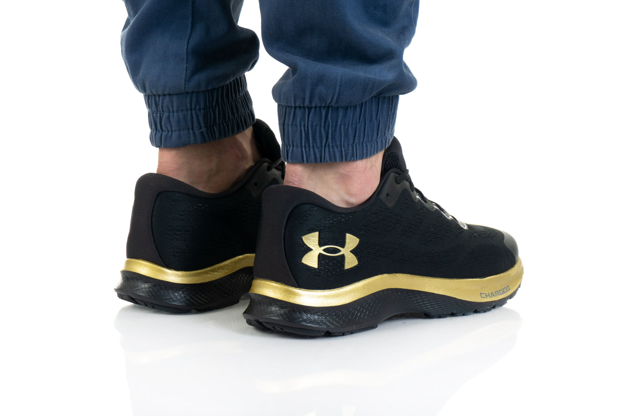 Giày Under Armour Charged Bandit 6 'Black' 3023019-007 - Ảnh 4