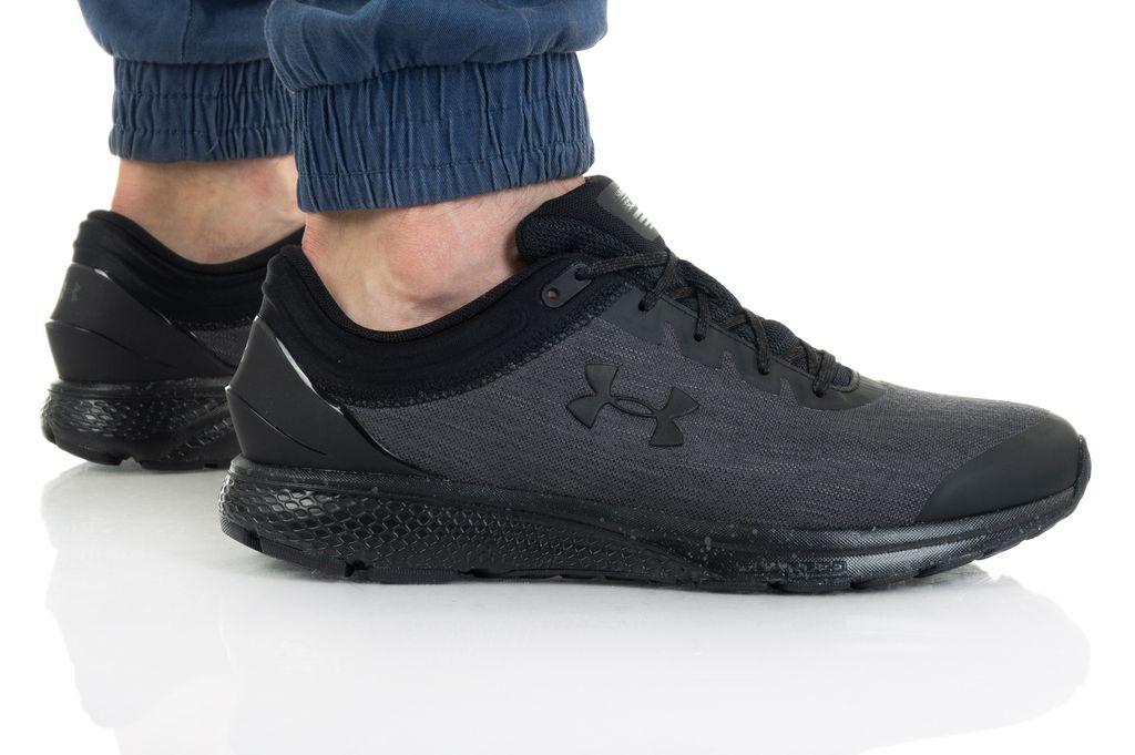 Giày Under Armour Charged Escape 3 Evo 'Tripple Black' 3023878-002 - Ảnh 2