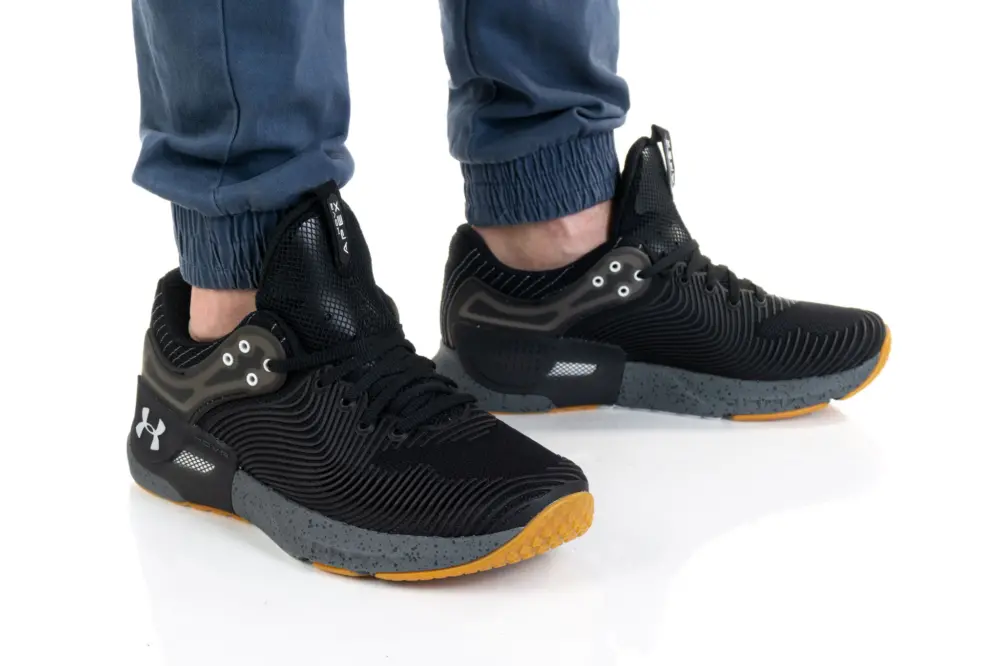 Giày Under Armour HOVR Apex 2 'Black Pitch Grey' 3023007-001 - Ảnh 4