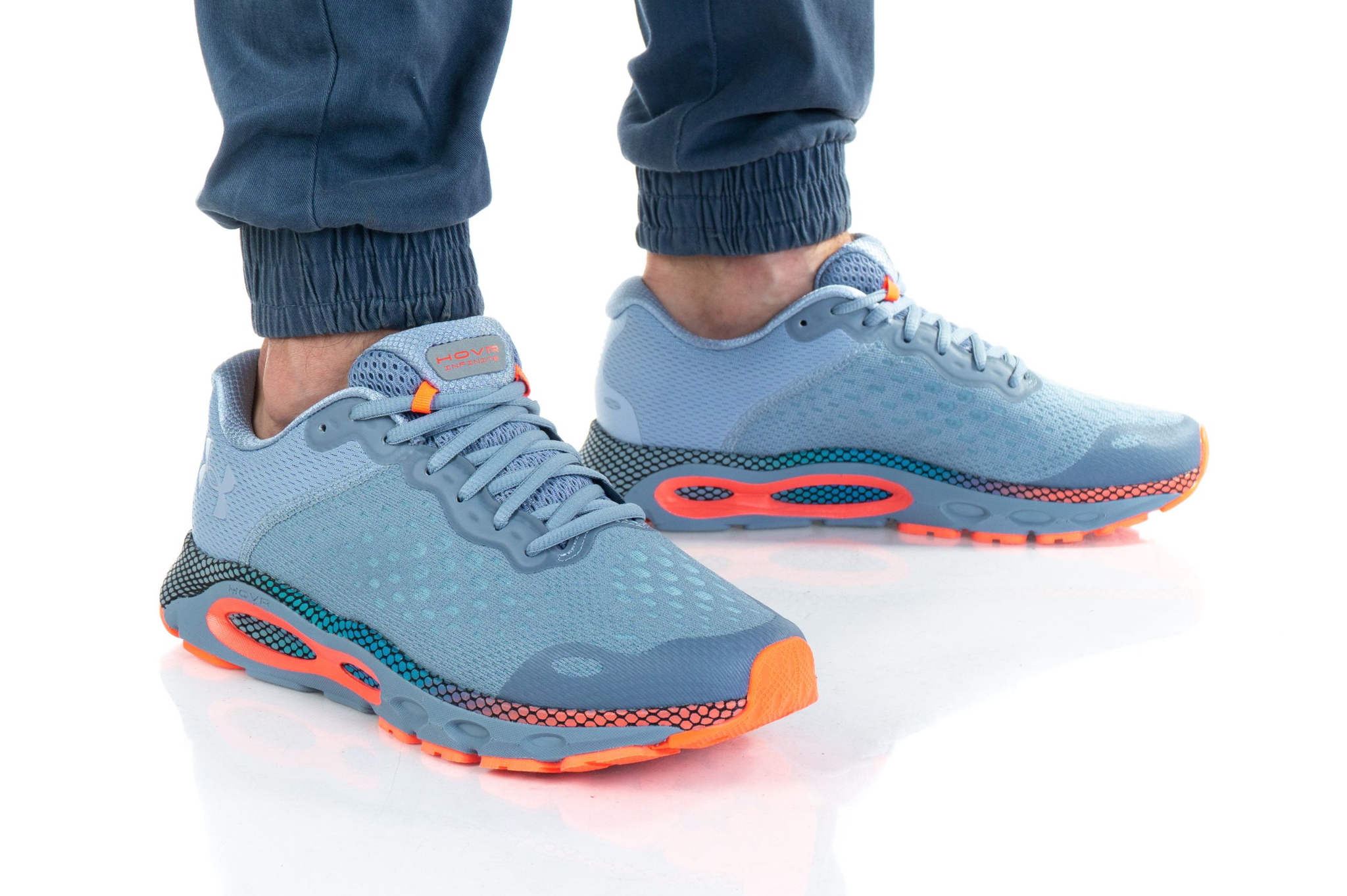 Giày Under Armour UA Hovr Infinite 3 'Blue' 3023540-400 - Ảnh 3