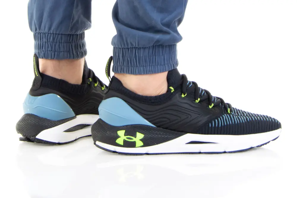 Giày Under Armour HOVR Phantom 2 'Black Blue' 3024154-005 - Ảnh 4