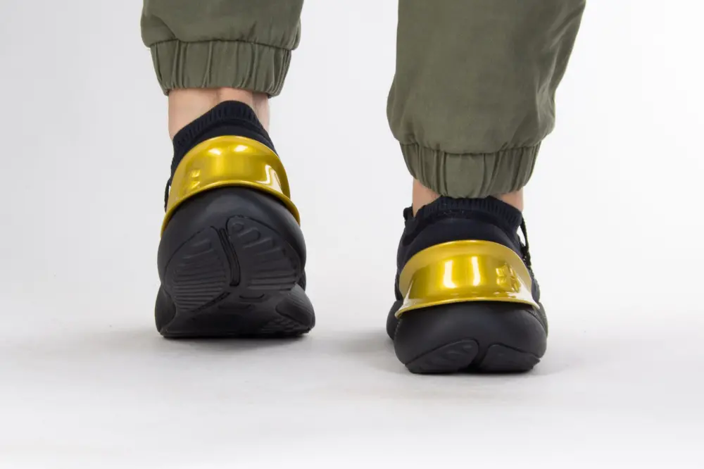 Giày Under Armour HOVR Phantom 3 'Black Gold' 3025520-003 - Ảnh 4