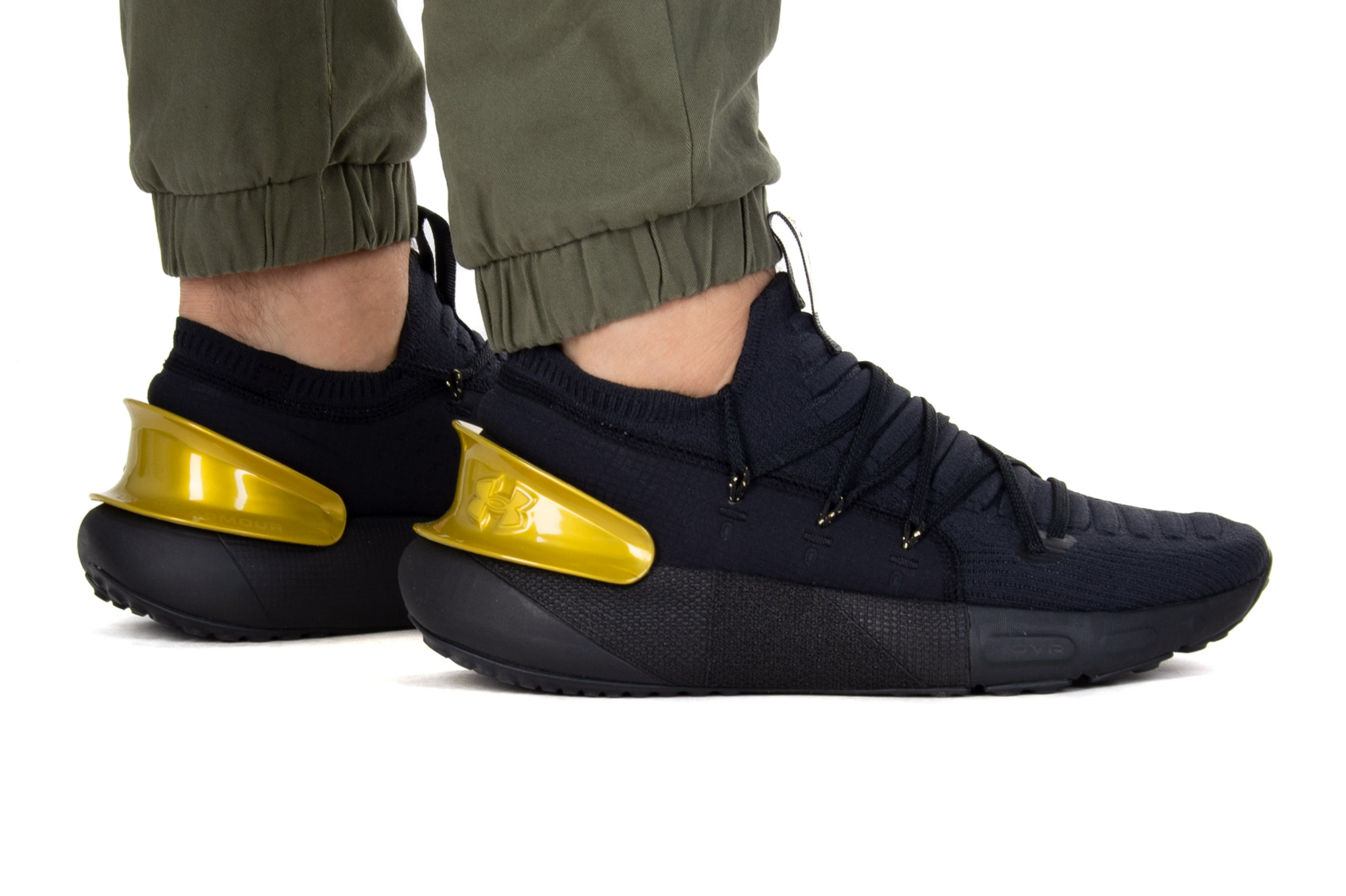 Giày Under Armour HOVR Phantom 3 'Black Gold' 3025520-003 - Ảnh 2