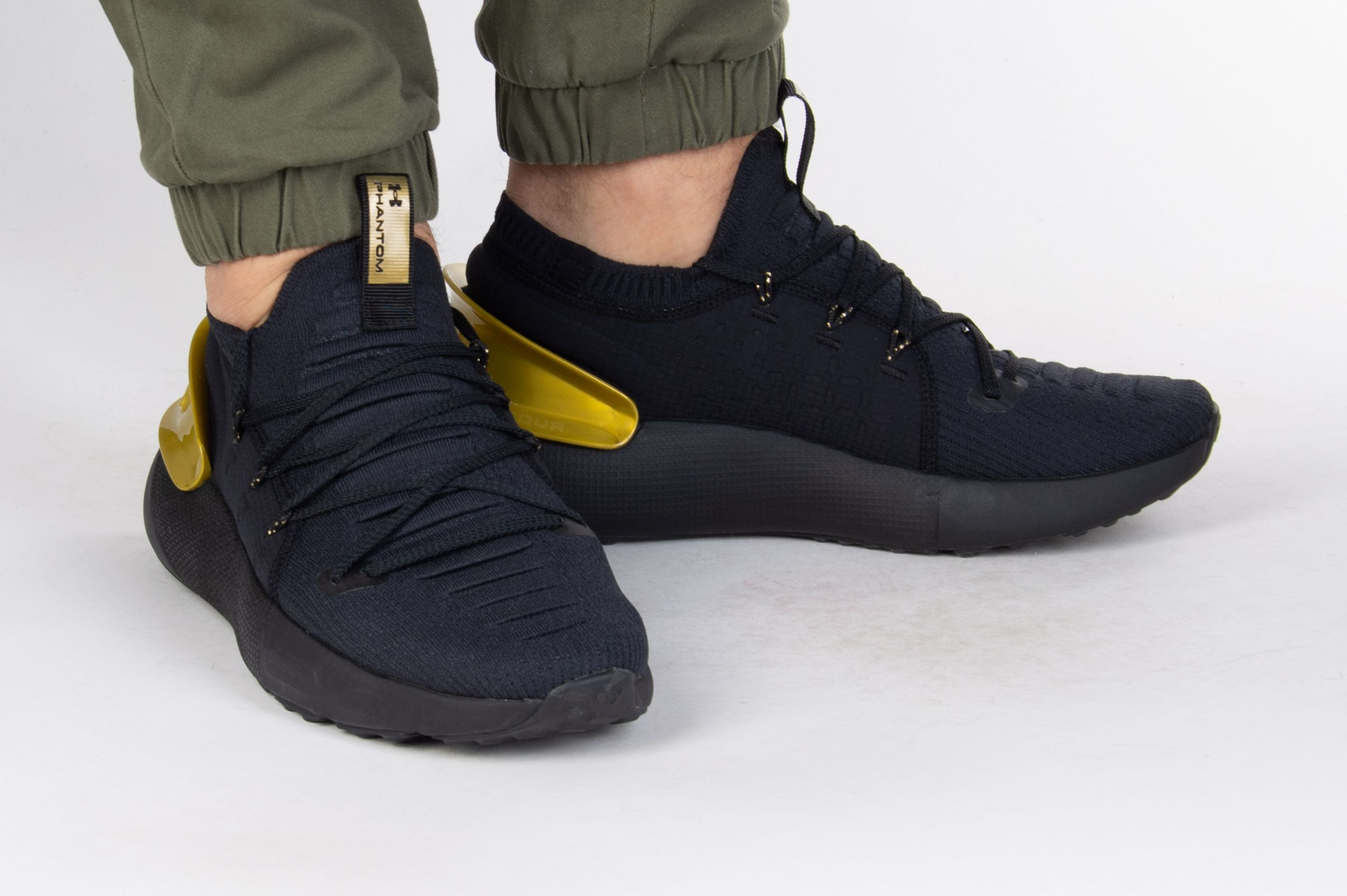 Giày Under Armour HOVR Phantom 3 'Black Gold' 3025520-003 - Ảnh 3