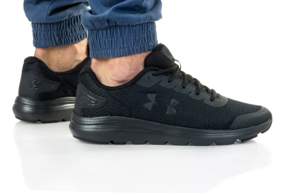 Giày Under Armour Surge 2 'Triple Black' 3022595-002 - Ảnh 3