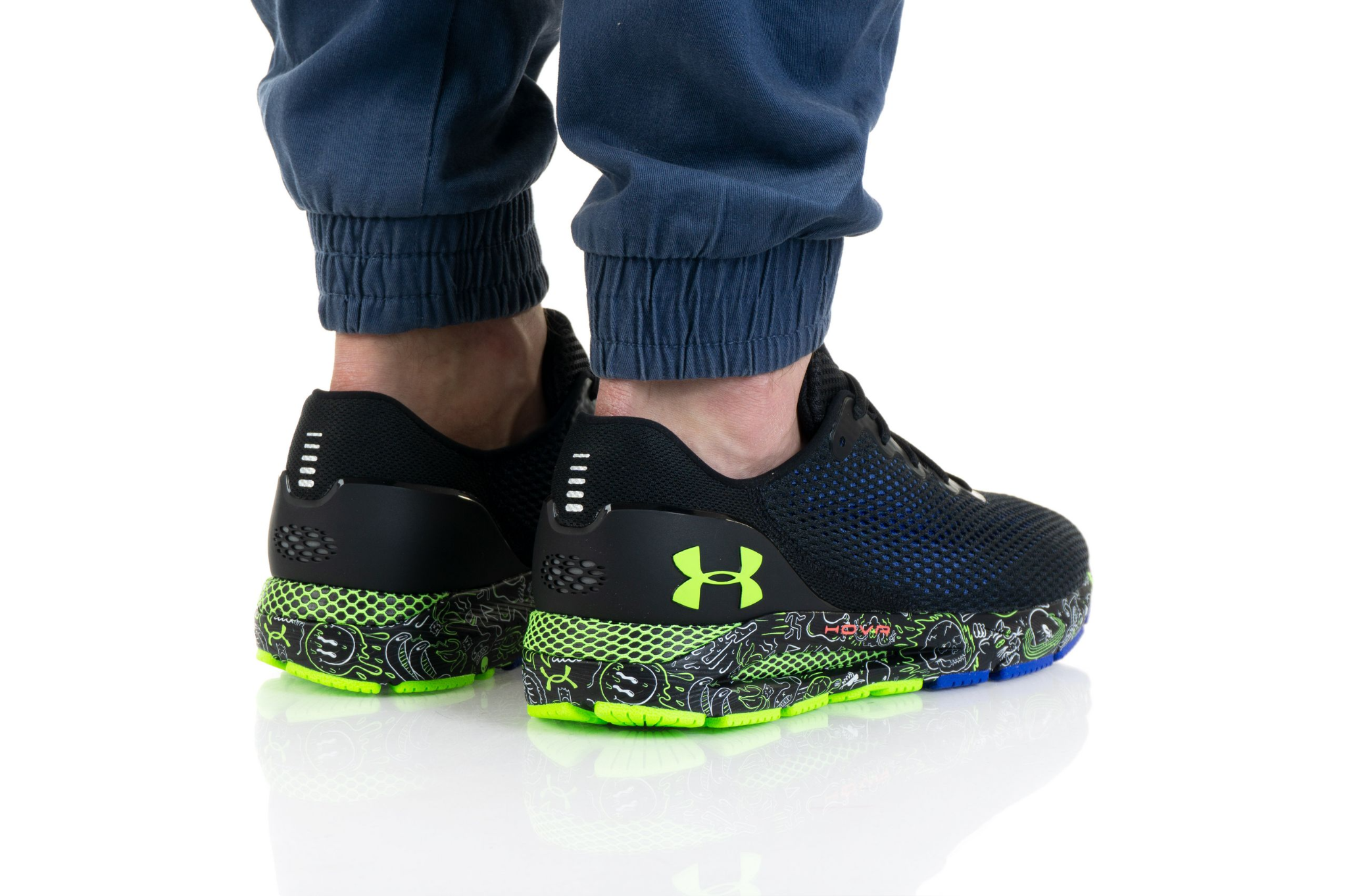 Giày Under Armour HOVR Sonic 4 'FnRn Black' 3024242-001 - Ảnh 4