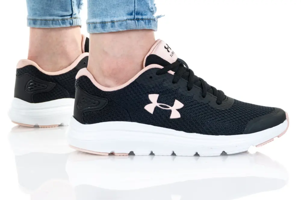 Giày Under Armour Wmns Surge 2 'Black Pink' 3022605-004 - Ảnh 4