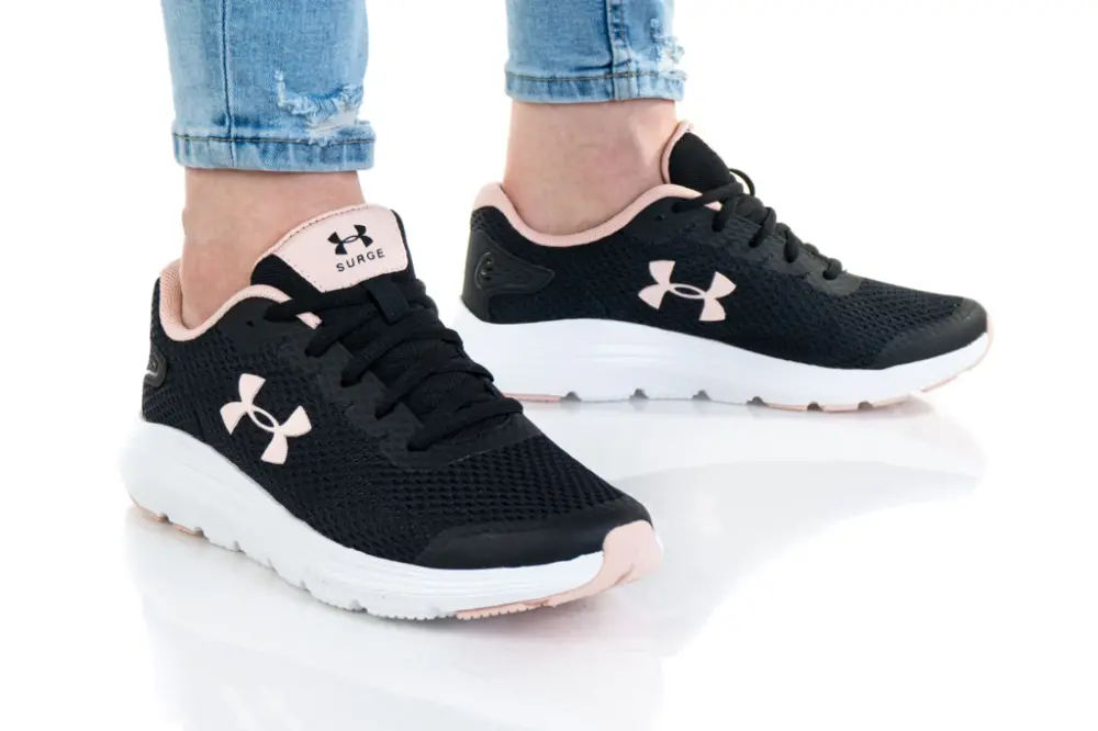 Giày Under Armour Wmns Surge 2 'Black Pink' 3022605-004 - Ảnh 3
