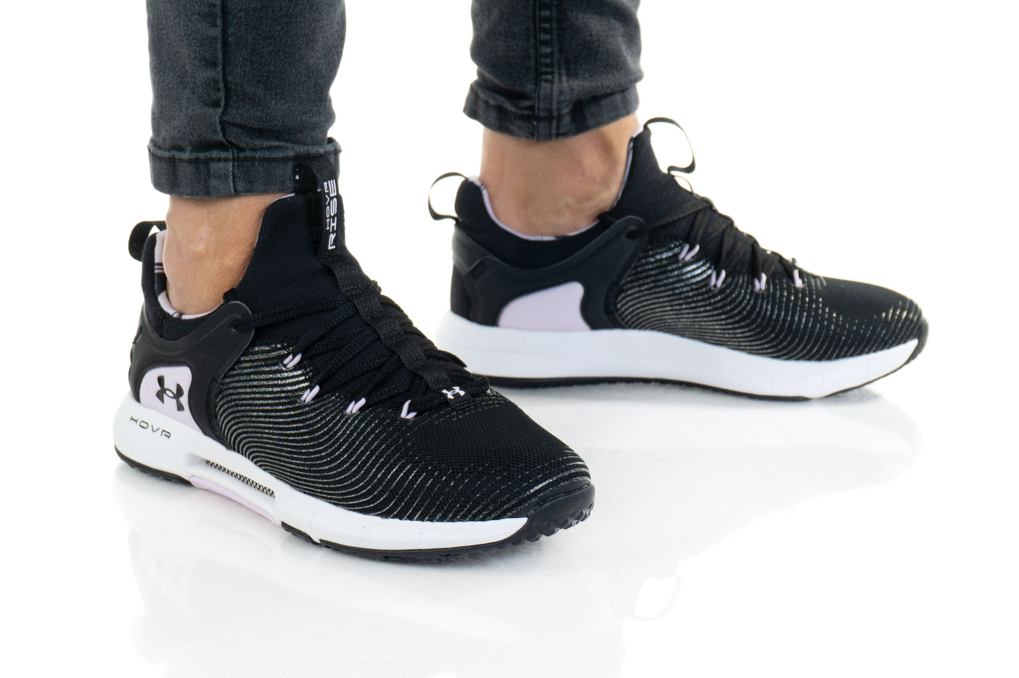 Giày Under Armour Hovr Rise 2 'Black' 3023010-001 - Ảnh 4