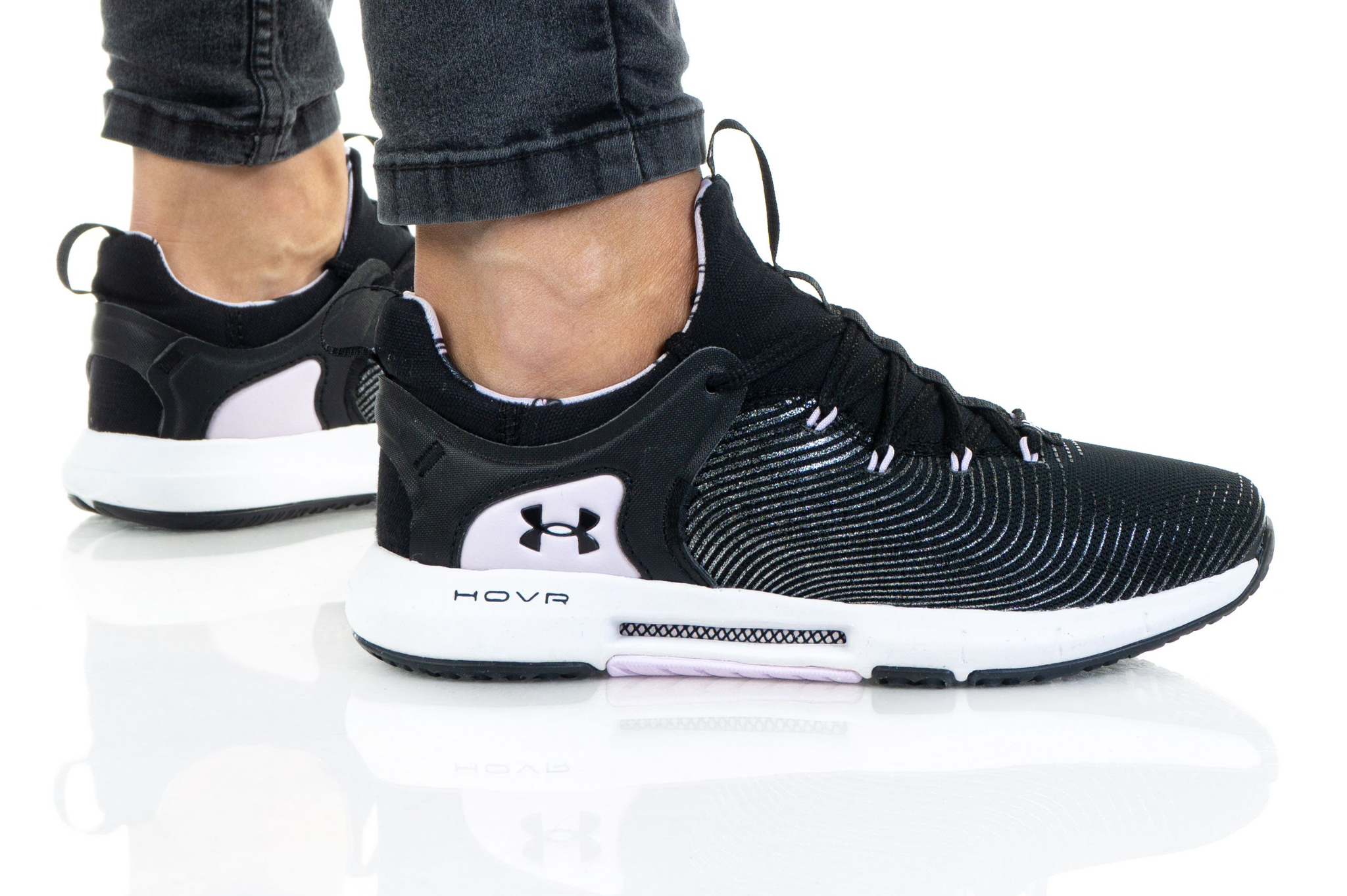 Giày Under Armour Hovr Rise 2 'Black' 3023010-001 - Ảnh 3