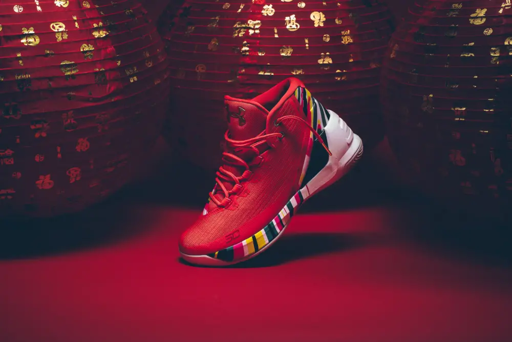 Giày Under Armour Curry 3 'Chinese New Year' 1269279-984 - Ảnh 4