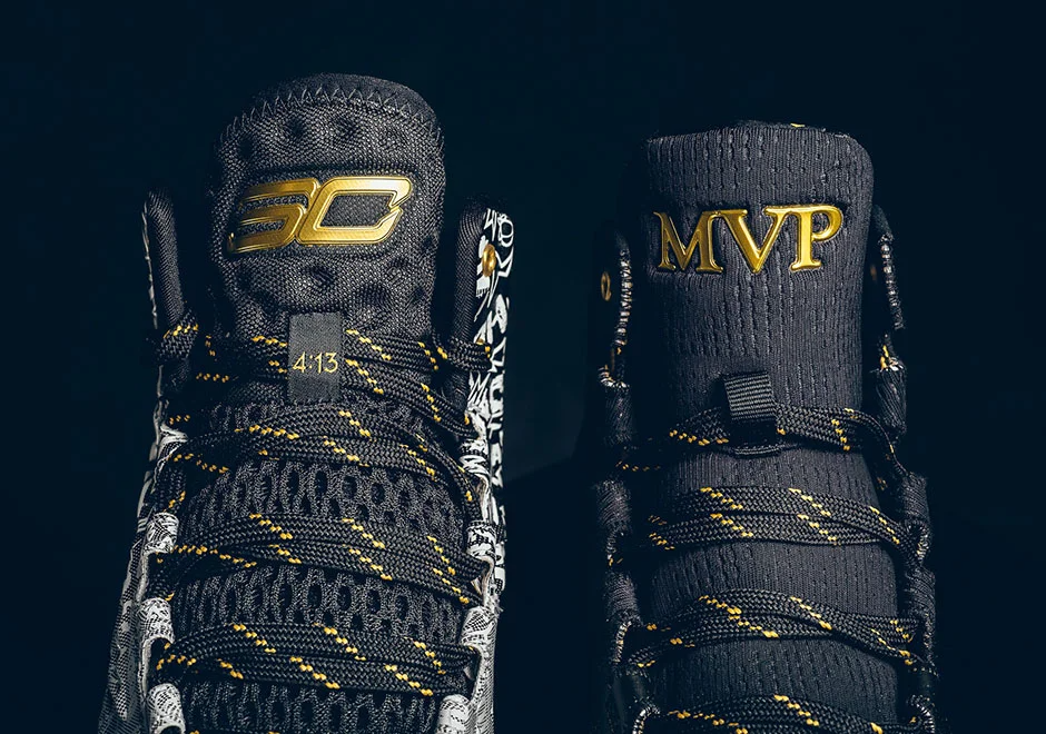 Giày Under Armour Curry Pack 'Back 2 Back MVP' 1300015-001 - Ảnh 4