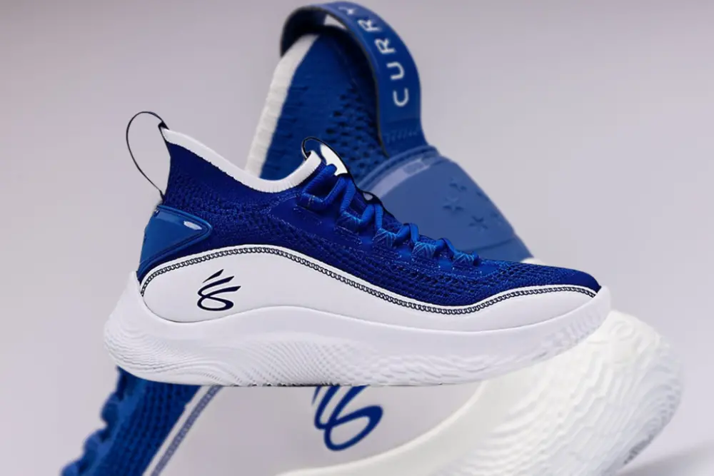 Giày Under Armour Curry Flow 8 'Flow Like Water' 3023085-402 - Ảnh 4