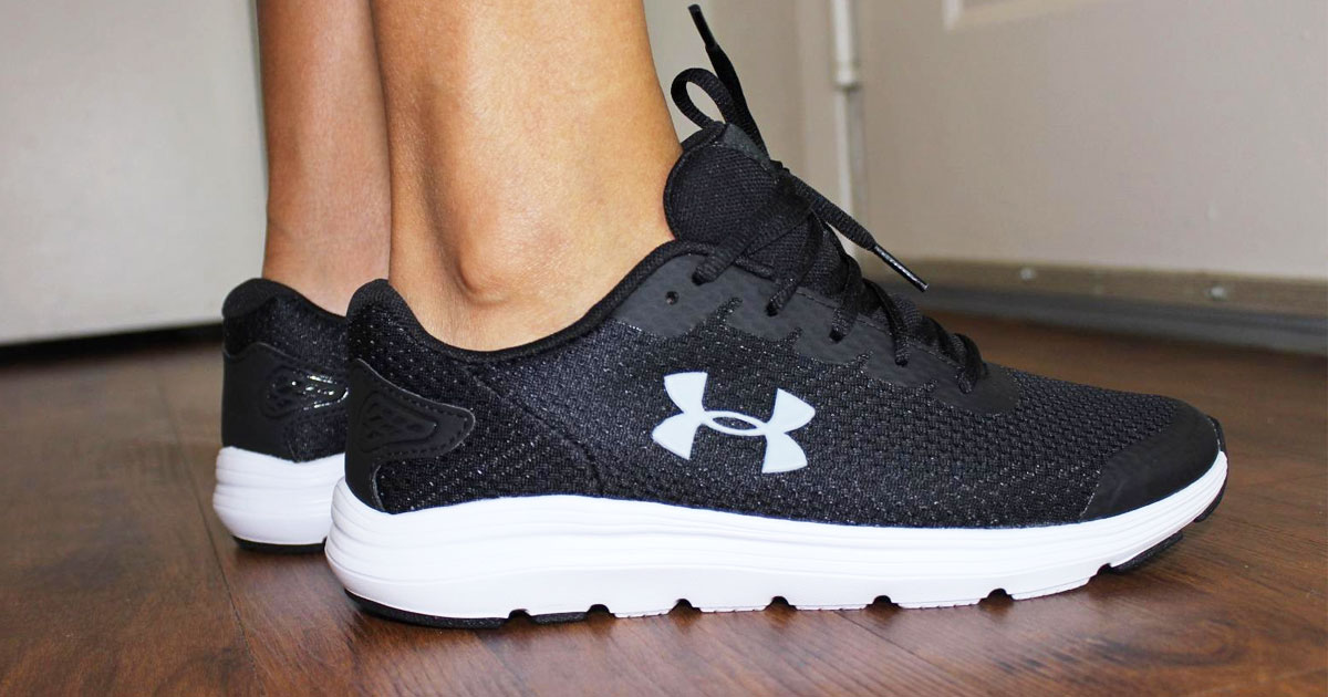 Giày Under Armour Surge 2 'Black White' 3022595-001 - Ảnh 3