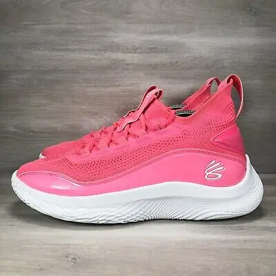 Alternative view of Giày Under Armour Curry 8 'Pink' 3024785-606