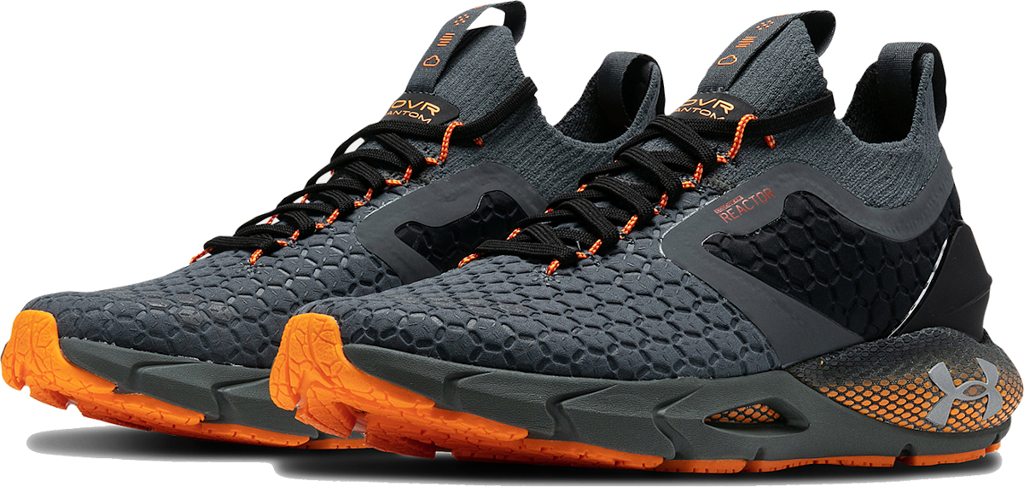 Giày Under Armour HOVR Phantom 2 CG 'Black Orange' 3023391-100 - Ảnh 3