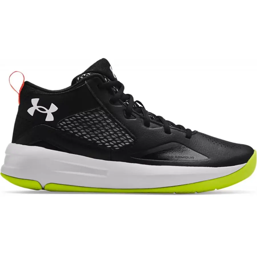 Giày Under Armour Lockdown 5 Black Green 3023949-002