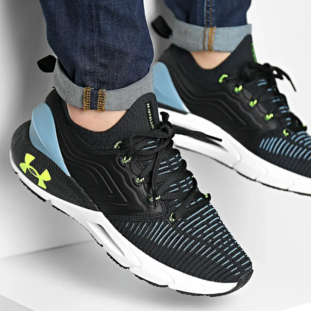Giày Under Armour HOVR Phantom 2 'Black Blue' 3024154-005 - Ảnh 3